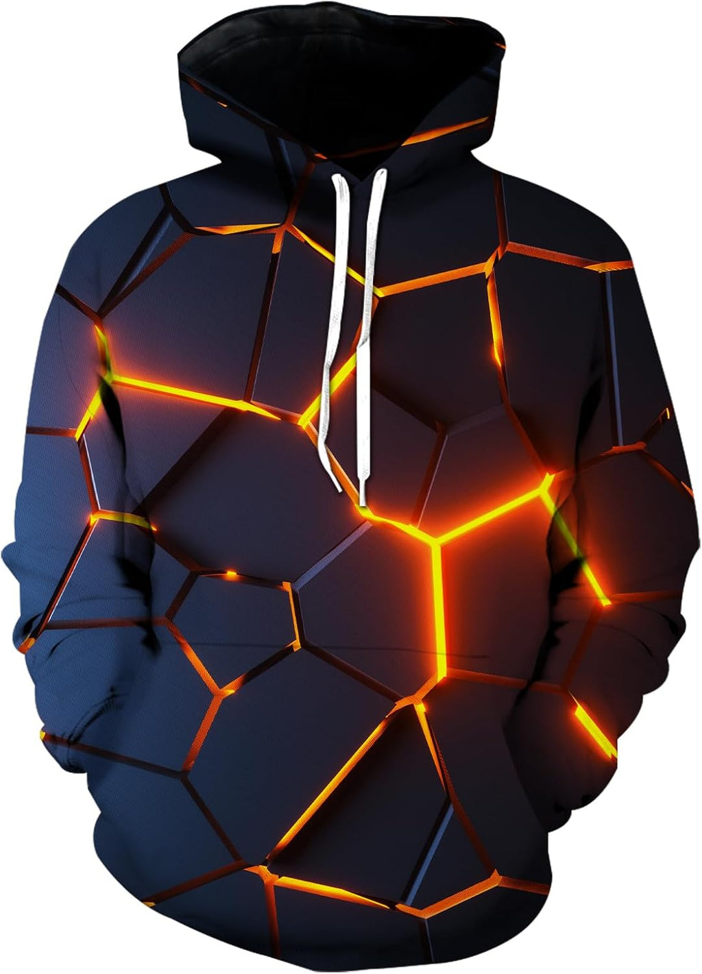 wangstar Graphic Hoodies for Men Sweatshirts for Teen Boy Gifts 16-18 Xmas Cool Things Novelty Black Red Pullover Hoodie