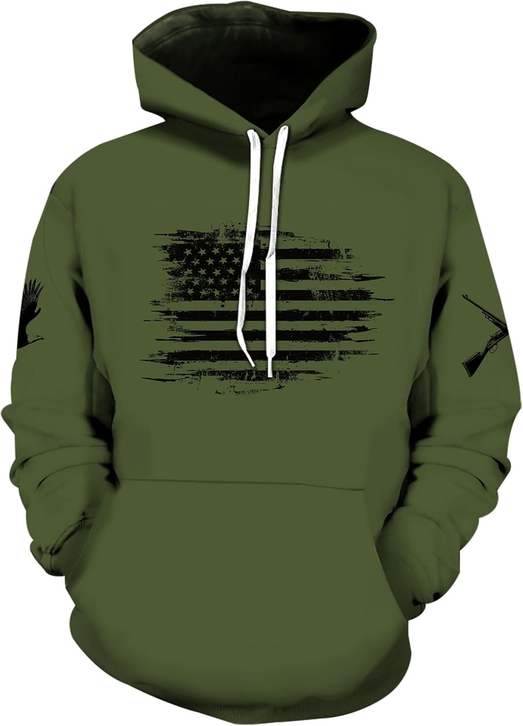 wangstar Graphic Hoodies for Men Sweatshirts for Teen Boy Gifts 16-18 Xmas Cool Things Novelty Black Red Pullover Hoodie