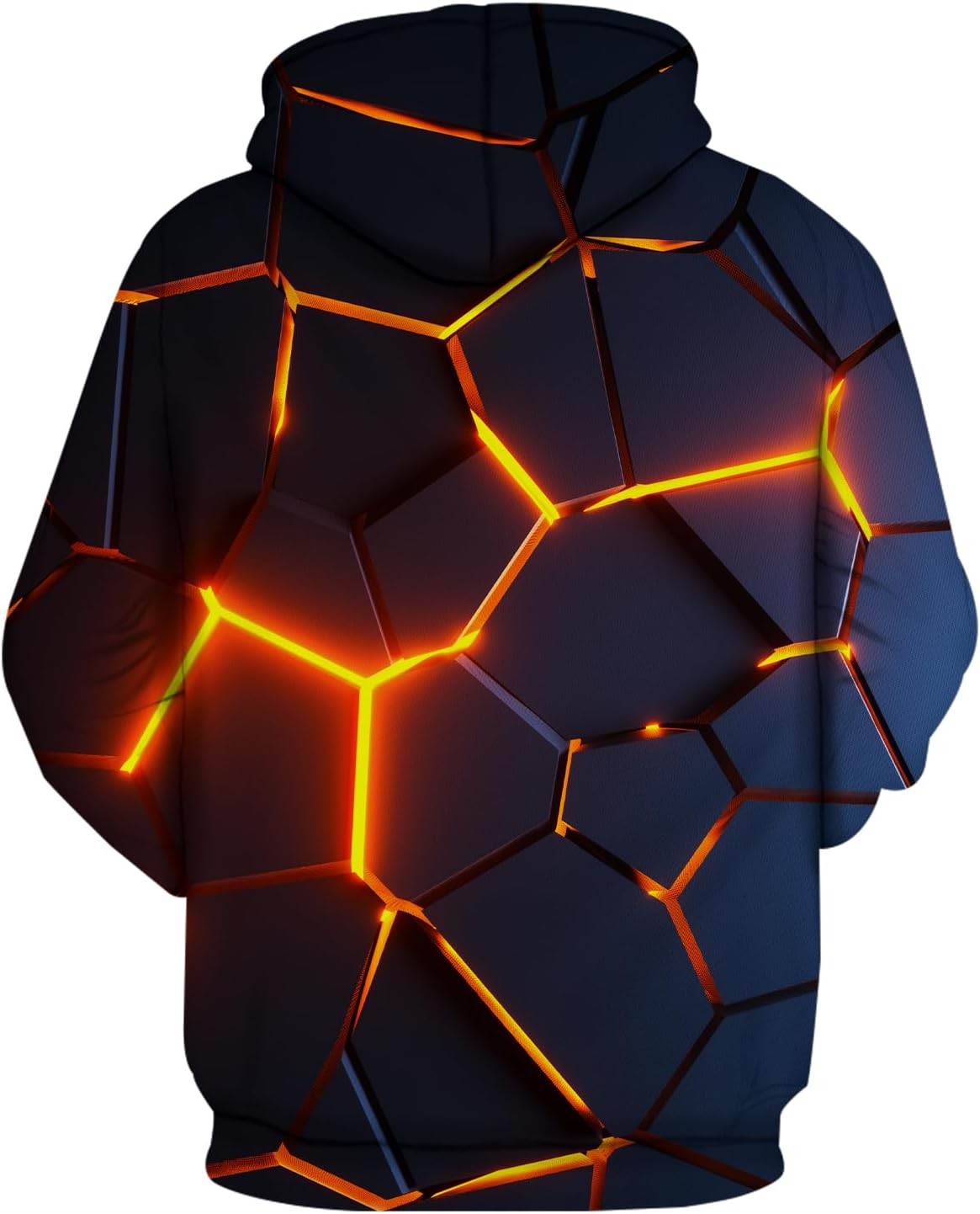 wangstar Graphic Hoodies for Men Sweatshirts for Teen Boy Gifts 16-18 Xmas Cool Things Novelty Black Red Pullover Hoodie