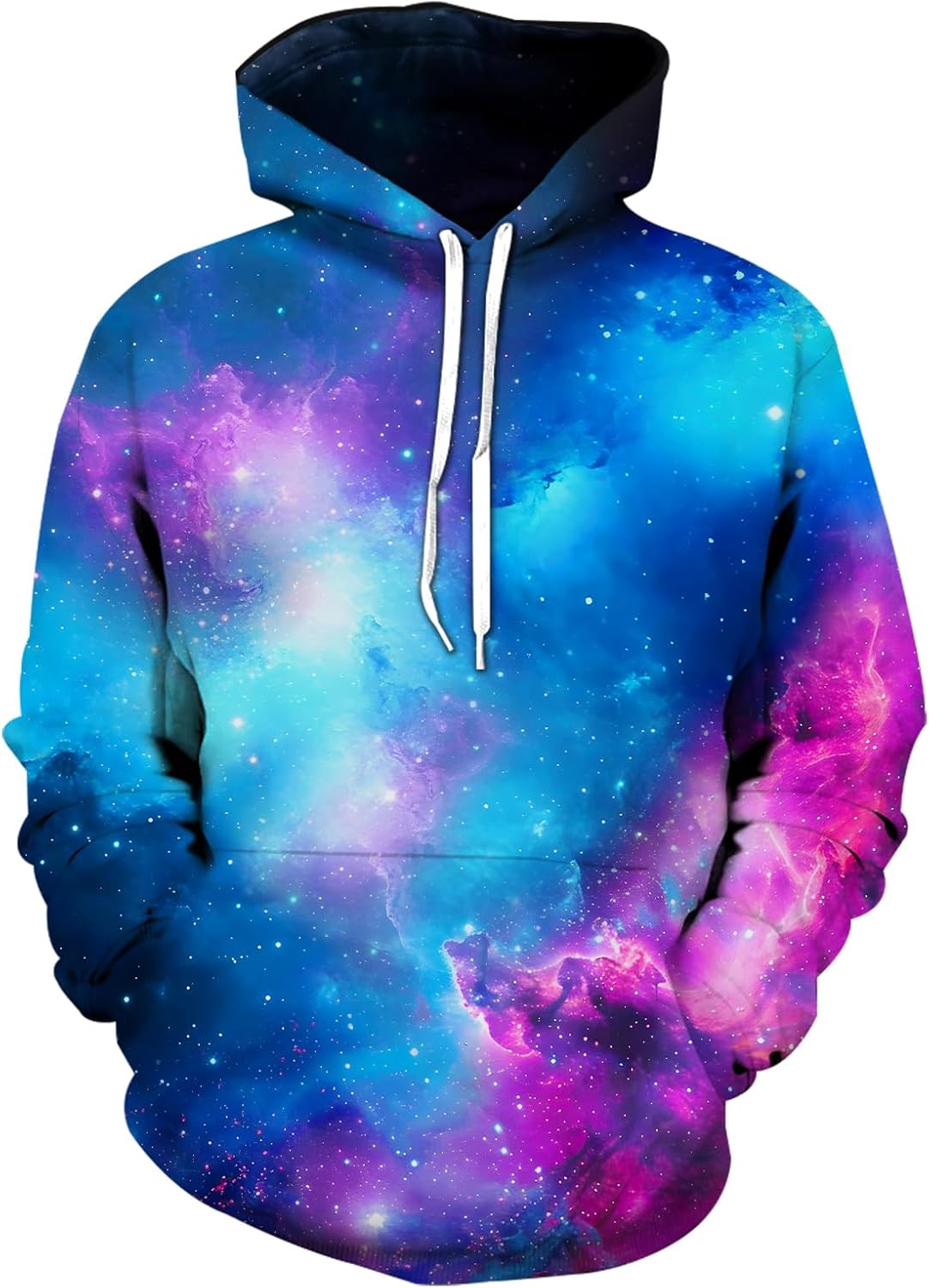 wangstar Graphic Hoodies for Men Sweatshirts for Teen Boy Gifts 16-18 Xmas Cool Things Novelty Black Red Pullover Hoodie